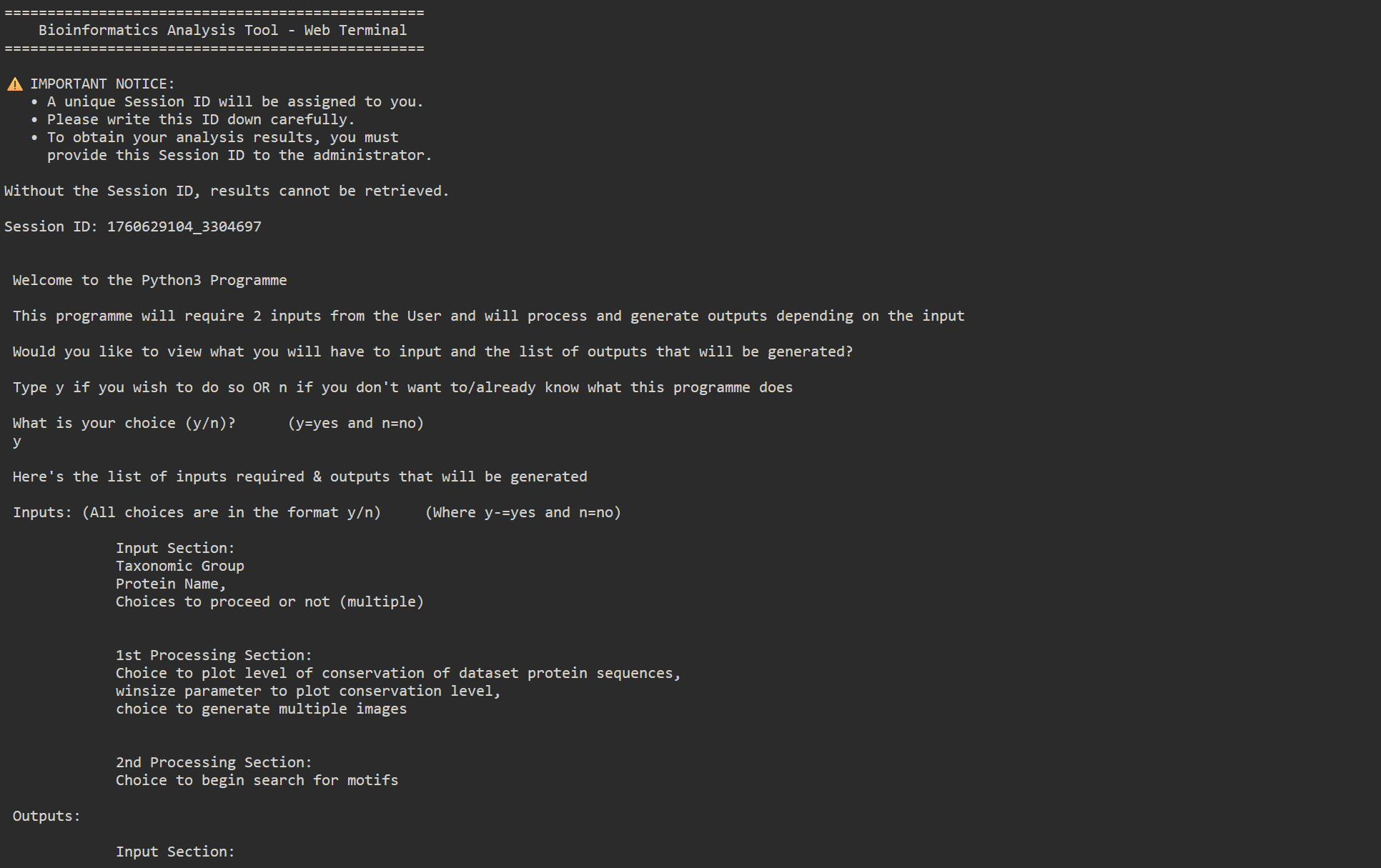 Preview of Protein Conservation & Motif Suite (Python)